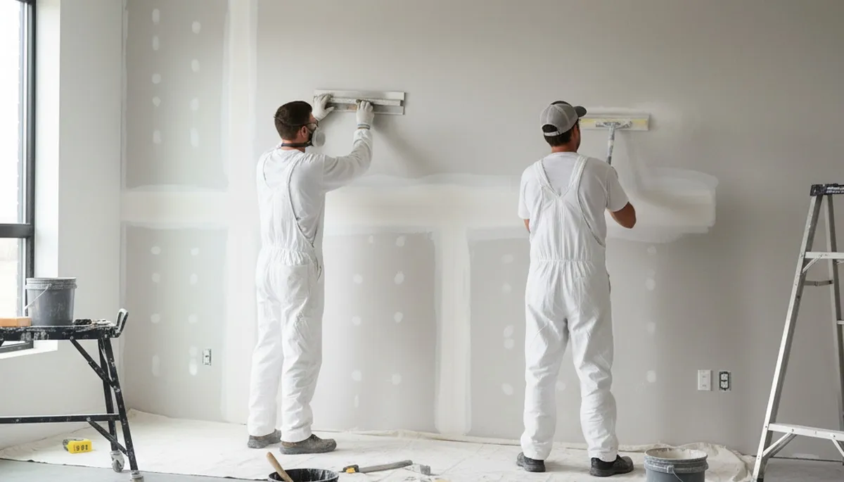 Drywall repair in Fort Worth, TX by Fort Worth Paint Pros for cracked walls and ceiling damage