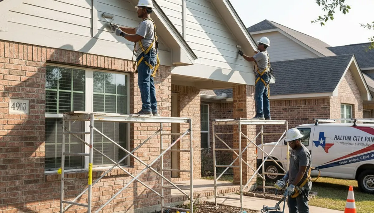 Professional painters in Fort Worth, TX providing interior and exterior painting services