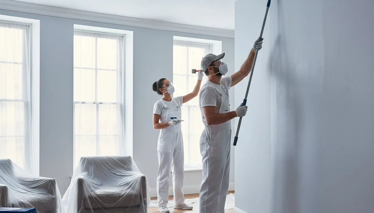 Interior house painting in Fort Worth, TX by Fort Worth Paint Pros